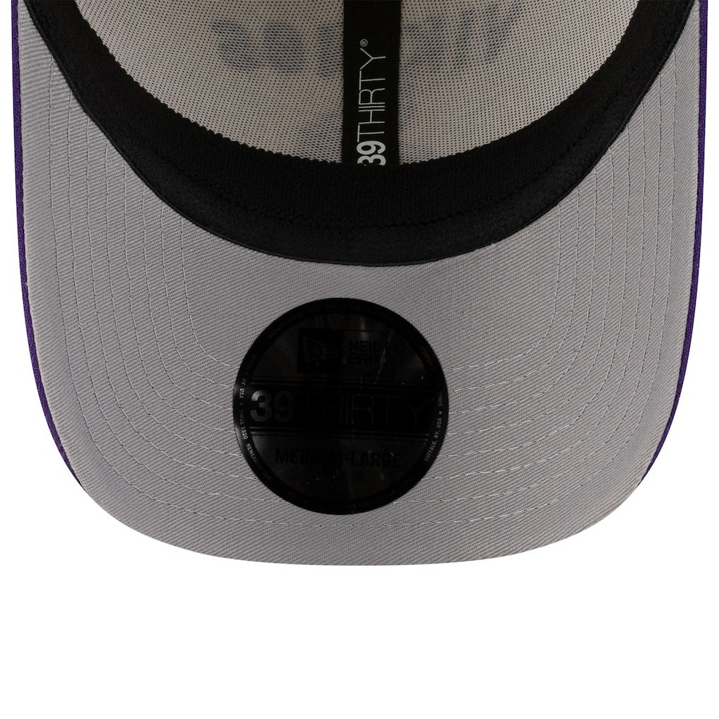 Minnesota Vikings New Era 2025 NFL Draft 39THIRTY Flex Hat - Cream/Purple for sale