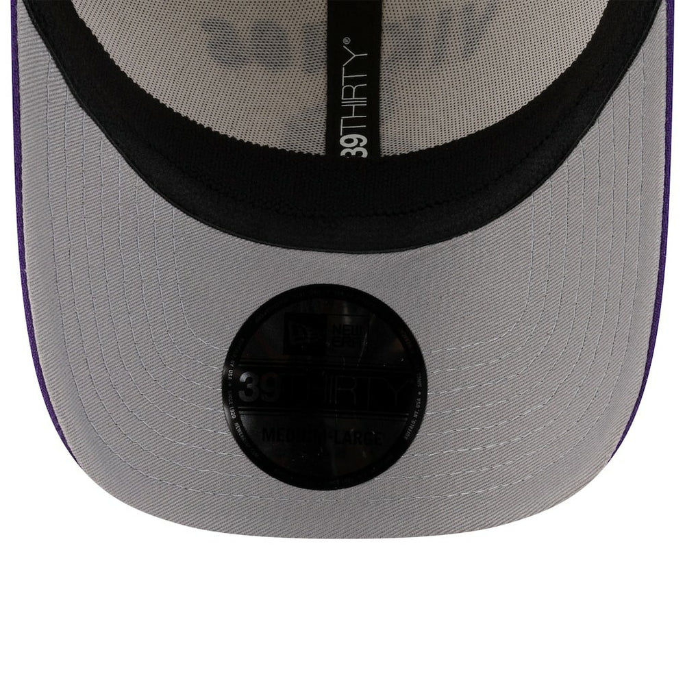Minnesota Vikings New Era 2025 NFL Draft 39THIRTY Flex Hat - Cream/Purple for sale