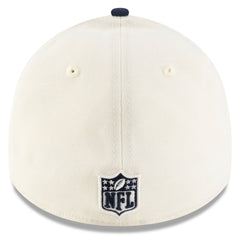 Tennessee Titans New Era 2025 NFL Draft 39THIRTY Flex Hat - Cream/Navy outlet