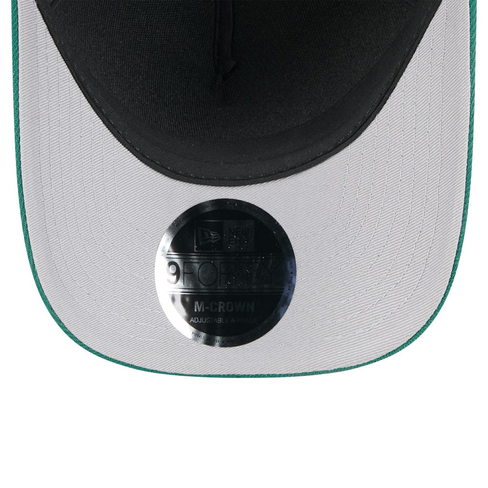 New York Jets New Era Youth 2025 NFL Draft 9FORTY A-Frame M-Crown Adjustable Hat - Black/Green on sale