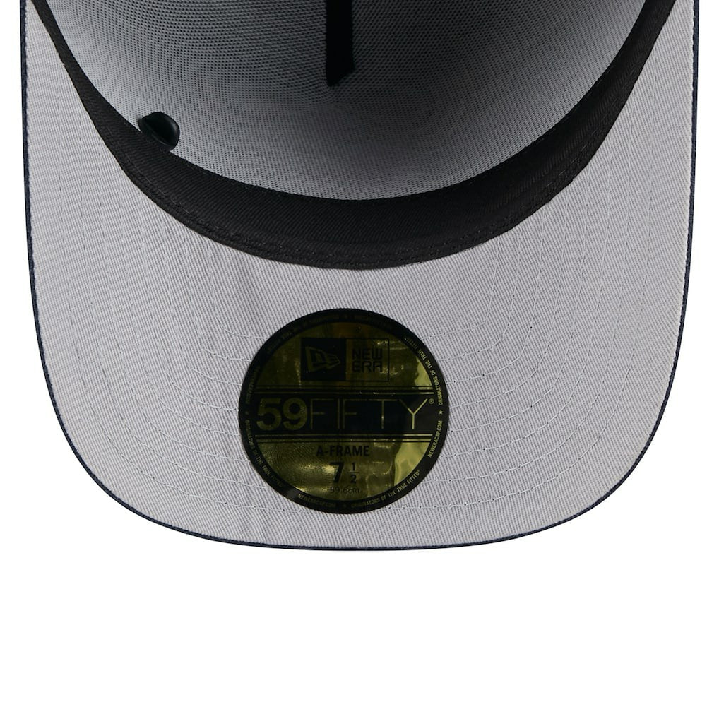 Dallas Cowboys New Era 2025 NFL Draft On Stage A-Frame 59FIFTY Fitted Hat - Black/Navy on sale