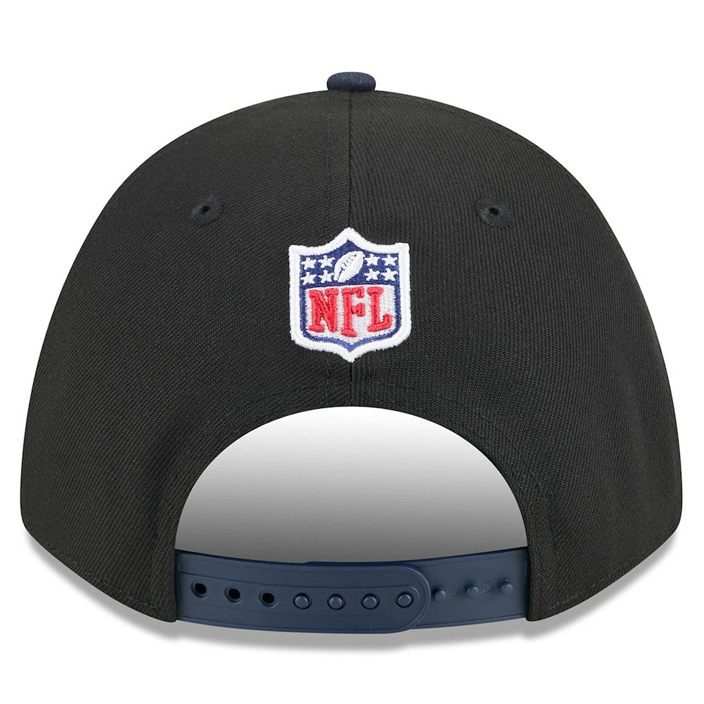 Dallas Cowboys New Era 2025 NFL Draft 9FORTY A-Frame M-Crown Adjustable Hat - Black/Navy discount