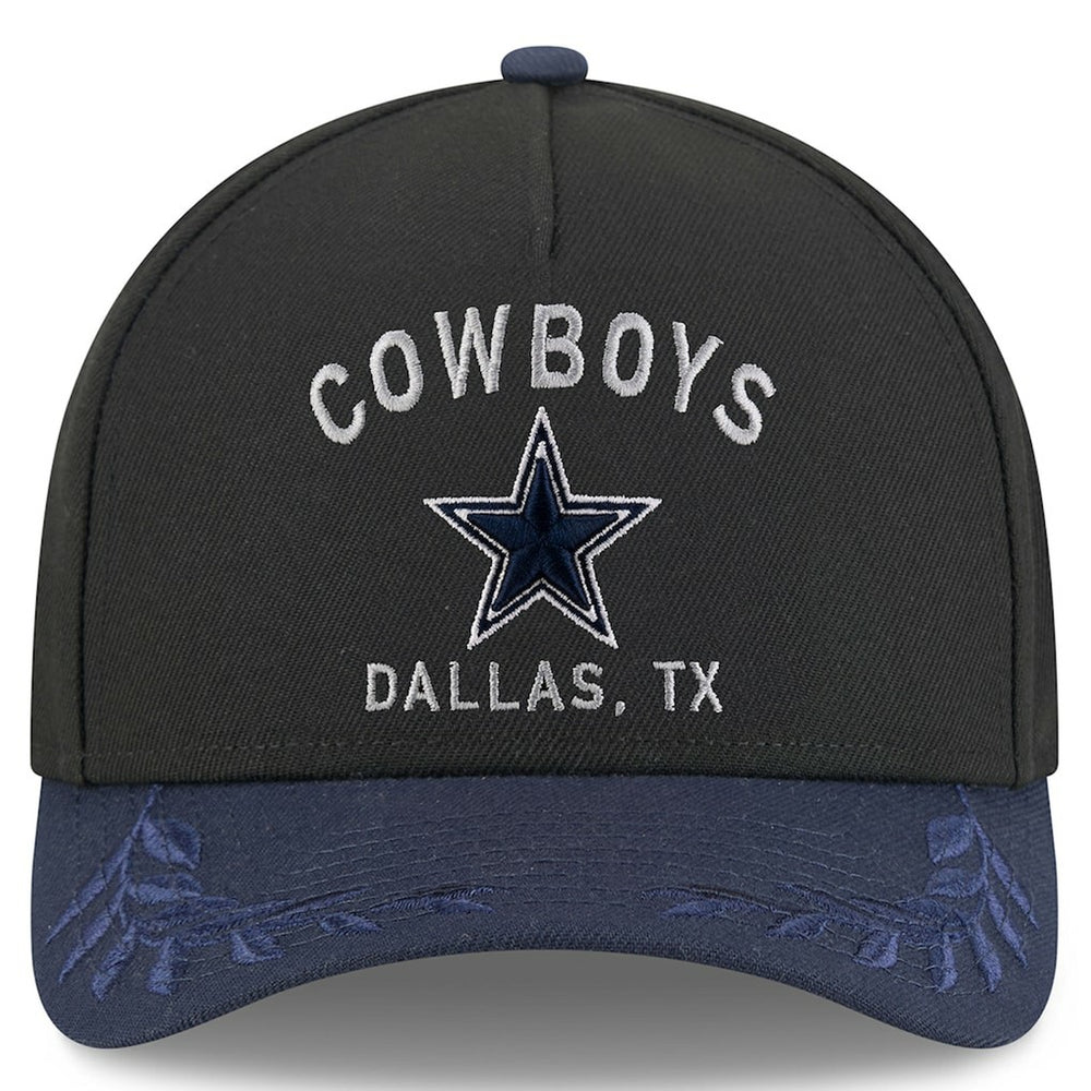 Dallas Cowboys New Era 2025 NFL Draft 39THIRTY Flex Hat - Black/Navy on sale