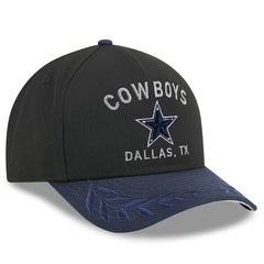 Dallas Cowboys New Era 2025 NFL Draft 39THIRTY Flex Hat - Black/Navy on sale