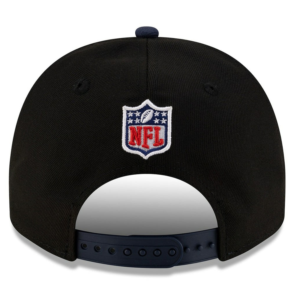 Dallas Cowboys New Era Youth 2025 NFL Draft A-Frame 9FIFTY Snapback Hat - Black/Navy outlet