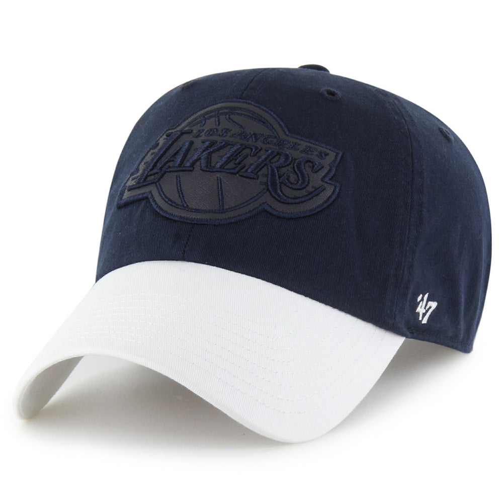 Los Angeles Lakers '47 x Tommy Hilfiger Courtside Cleanup Adjustable Hat - Navy/White cheap