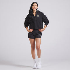 Vegas Golden Knights lululemon Women's Scuba Oversized Half-Zip Hoodie - Black Hoodies