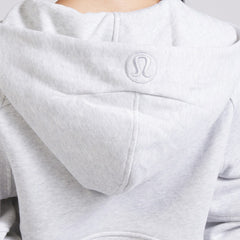Vegas Golden Knights lululemon Women's Scuba Oversized Half-Zip Hoodie - Heathered Core Ultra Light Grey Hoodies