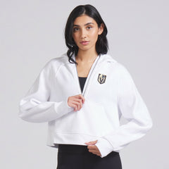 Vegas Golden Knights lululemon Women's Scuba Oversized Half-Zip Hoodie - White Hoodies