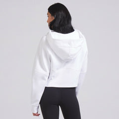 Vegas Golden Knights lululemon Women's Scuba Oversized Half-Zip Hoodie - White Hoodies