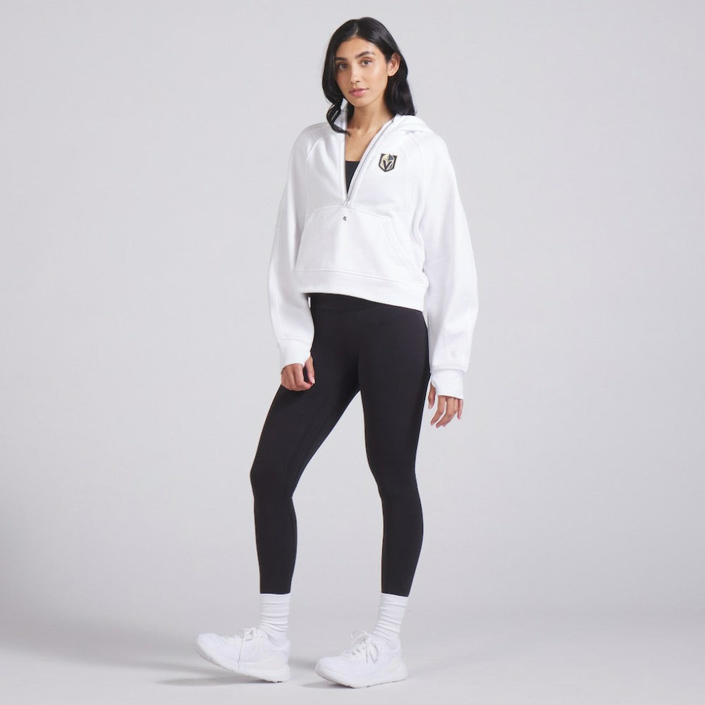 Vegas Golden Knights lululemon Women's Scuba Oversized Half-Zip Hoodie - White Hoodies
