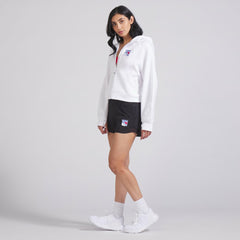 New York Rangers lululemon Women's Scuba Oversized Half-Zip Hoodie - White Hoodies