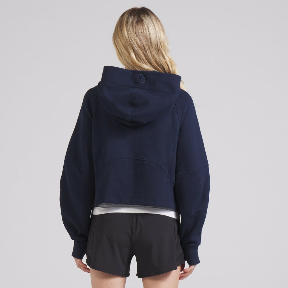 Seattle Kraken lululemon Women's Scuba Oversized Half-Zip Hoodie - True Navy Hoodies