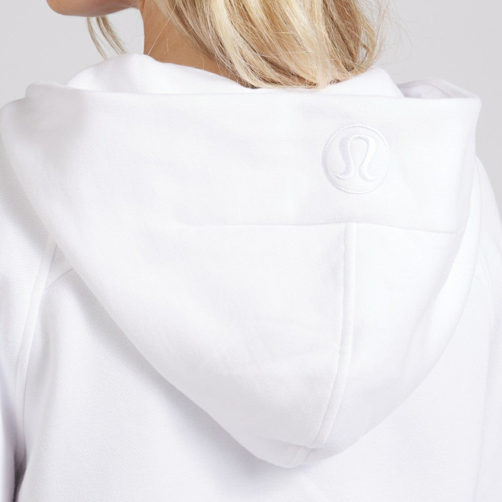 Seattle Kraken lululemon Women's Scuba Oversized Half-Zip Hoodie - White Hoodies