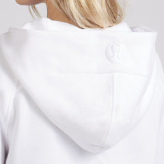 Seattle Kraken lululemon Women's Scuba Oversized Half-Zip Hoodie - White Hoodies