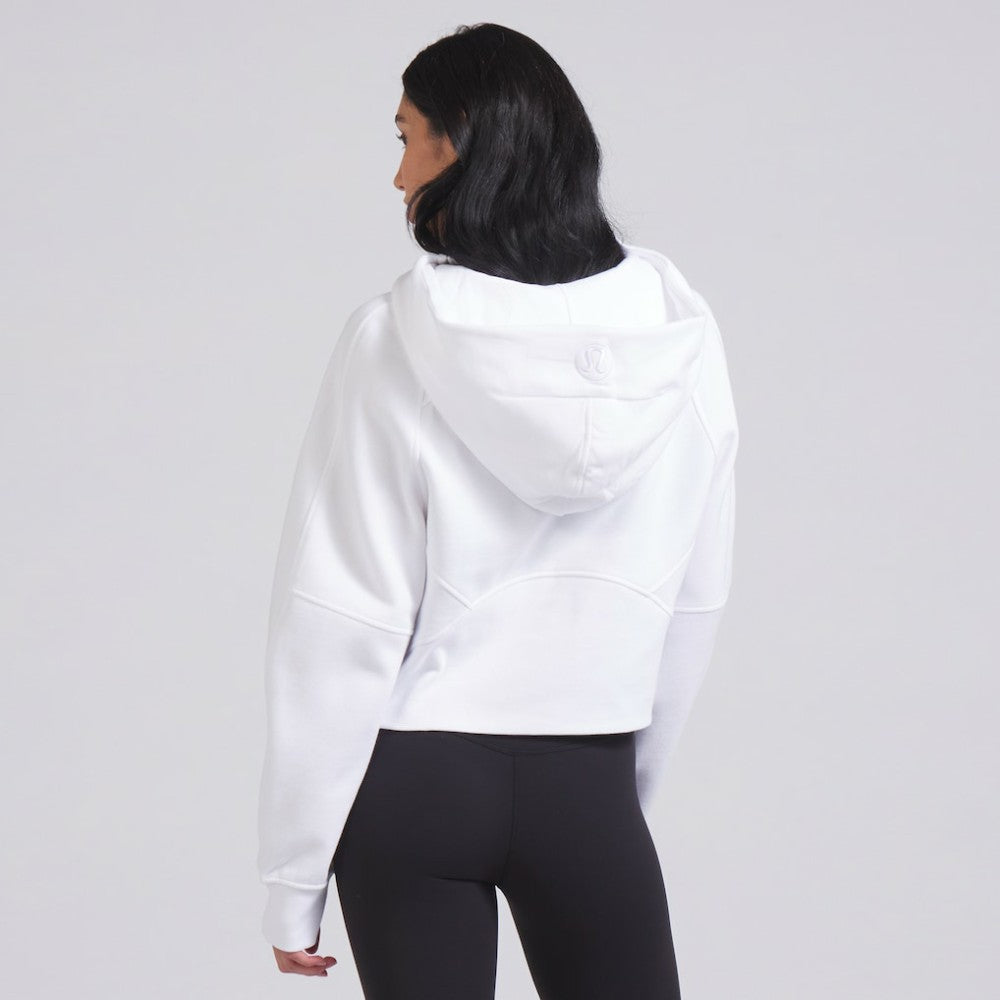 Toronto Maple Leafs lululemon Women's Scuba Oversized Half-Zip Hoodie - White Hoodies