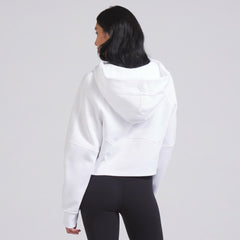 Toronto Maple Leafs lululemon Women's Scuba Oversized Half-Zip Hoodie - White Hoodies