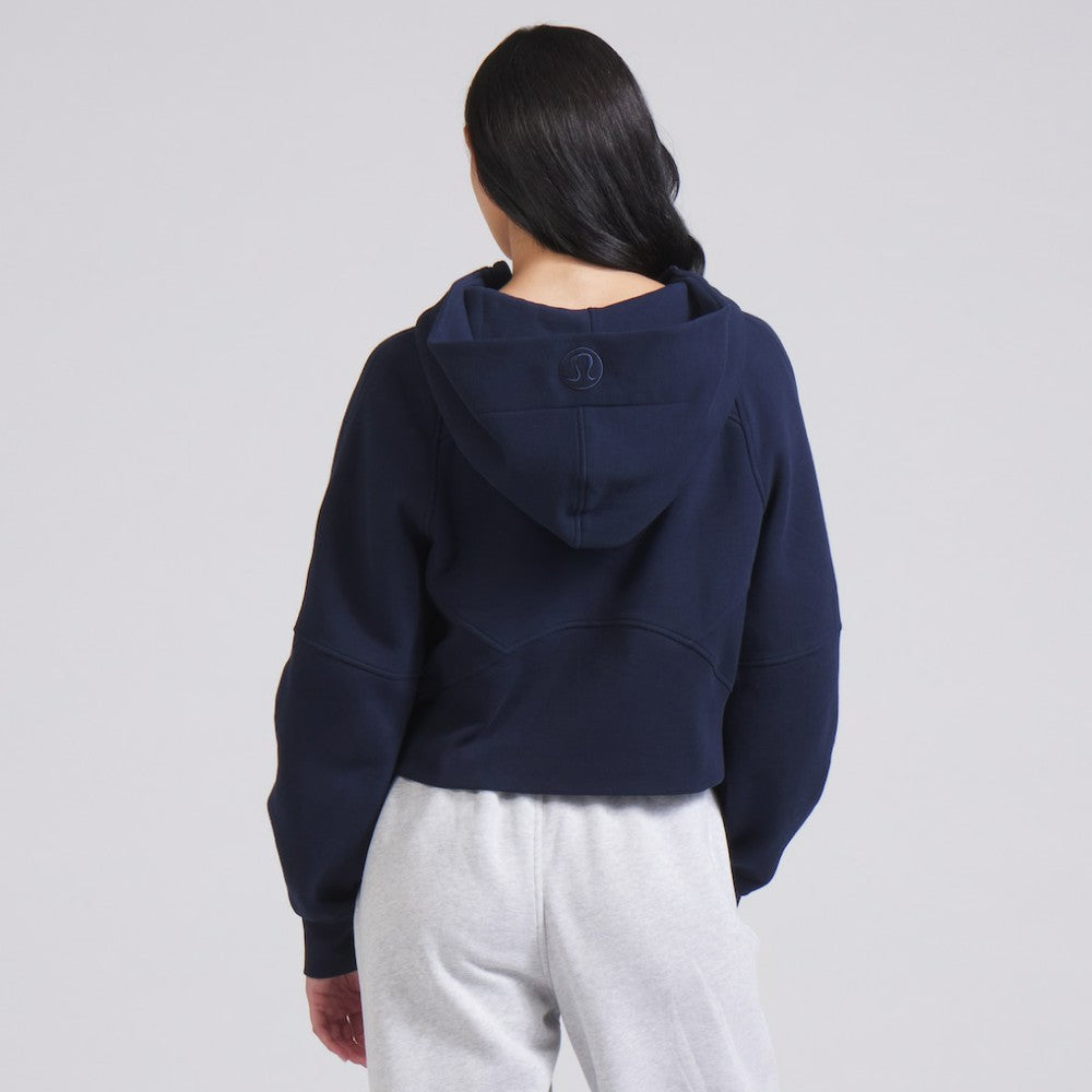 Edmonton Oilers lululemon Women's Scuba Oversized Half-Zip Hoodie - True Navy Hoodies