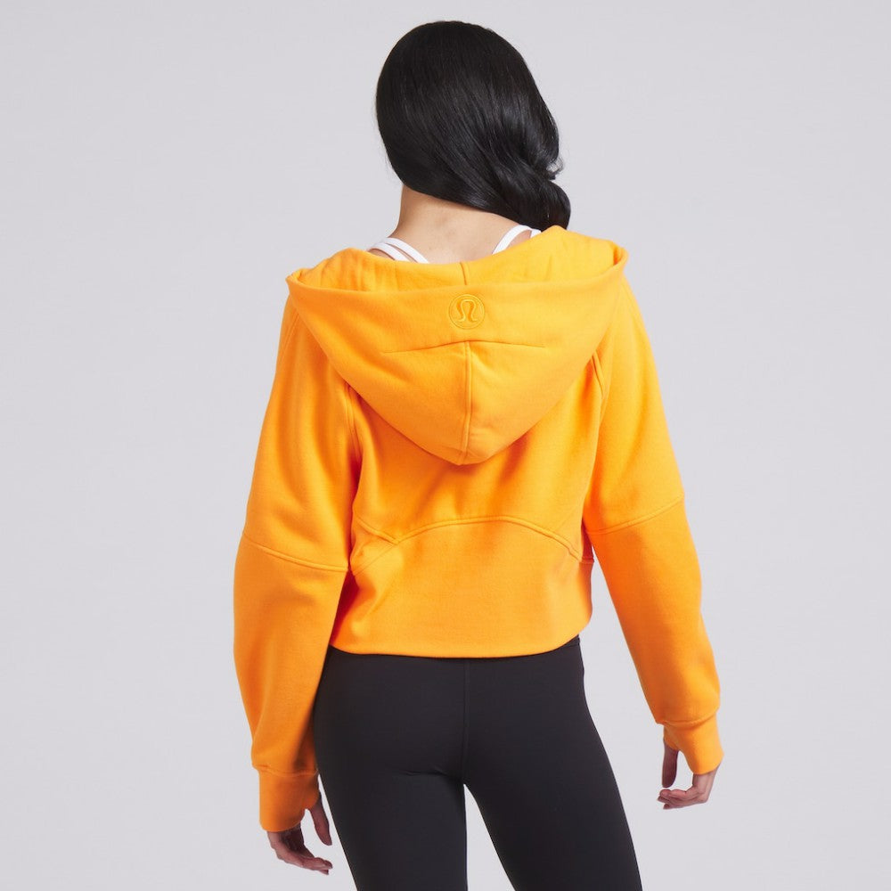 Edmonton Oilers lululemon Women's Scuba Oversized Half-Zip Hoodie - Tiger Hoodies
