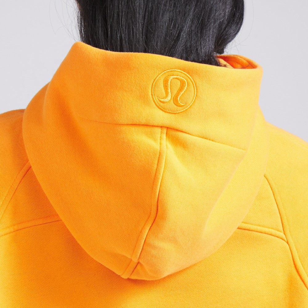 Edmonton Oilers lululemon Women's Scuba Oversized Half-Zip Hoodie - Tiger Hoodies