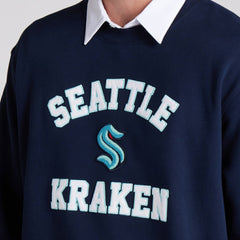 Seattle Kraken lululemon Steady State Crew - True Navy