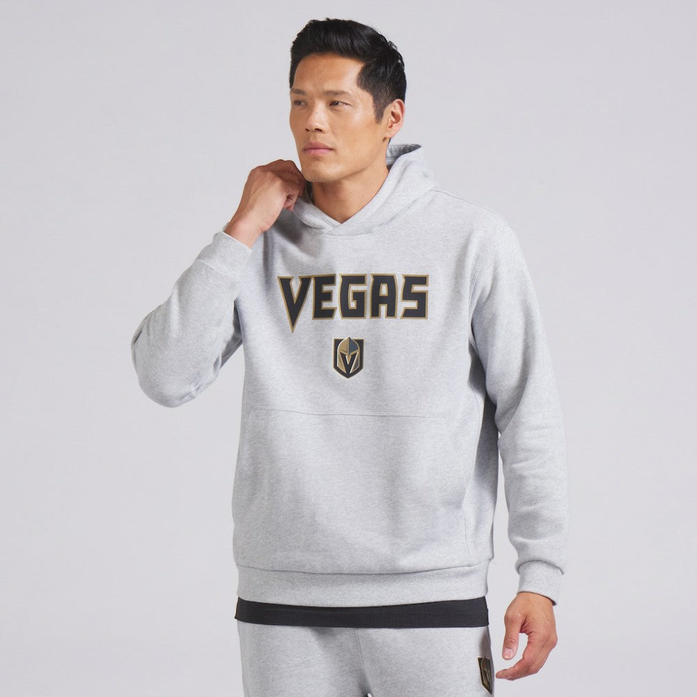 Vegas Golden Knights lululemon Steady State Pullover Hoodie - Heathered Silver Drop Hoodies