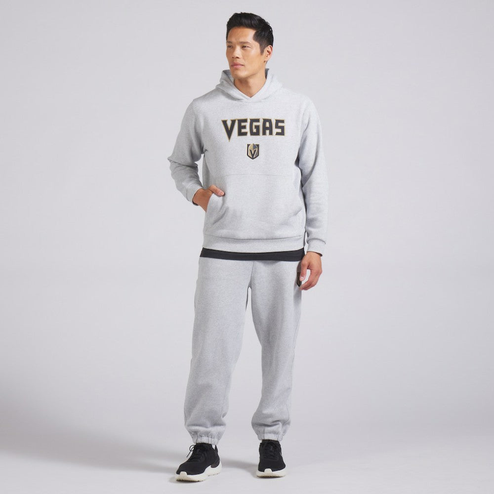Vegas Golden Knights lululemon Steady State Pullover Hoodie - Heathered Silver Drop Hoodies