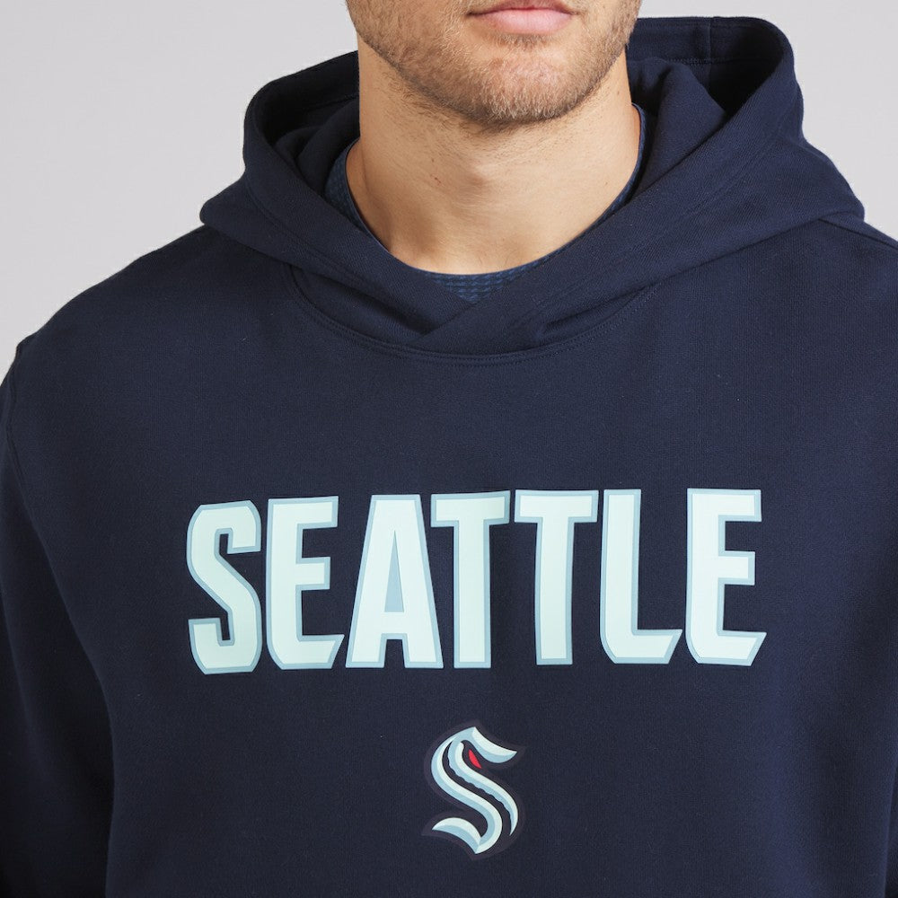 Seattle Kraken lululemon Steady State Pullover Hoodie - True Navy Hoodies