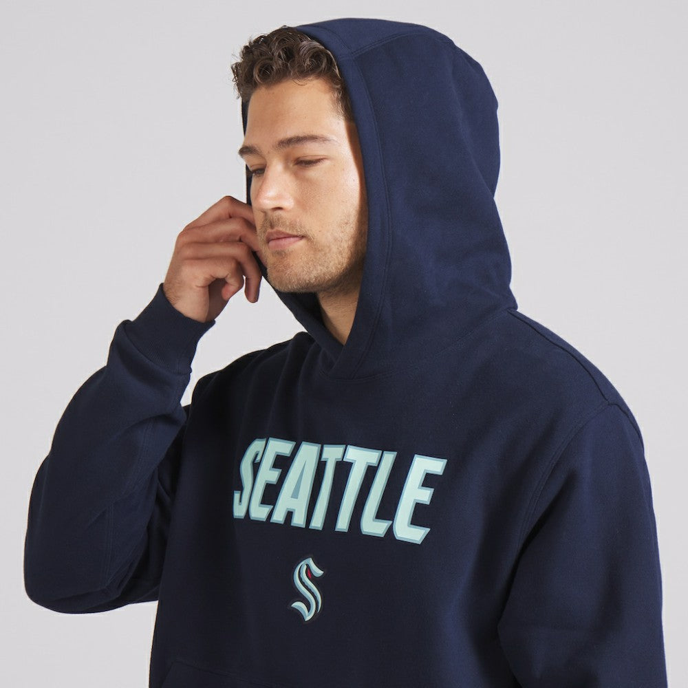 Seattle Kraken lululemon Steady State Pullover Hoodie - True Navy Hoodies