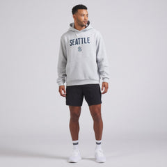 Seattle Kraken lululemon Steady State Pullover Hoodie - Heathered Silver Drop Hoodies