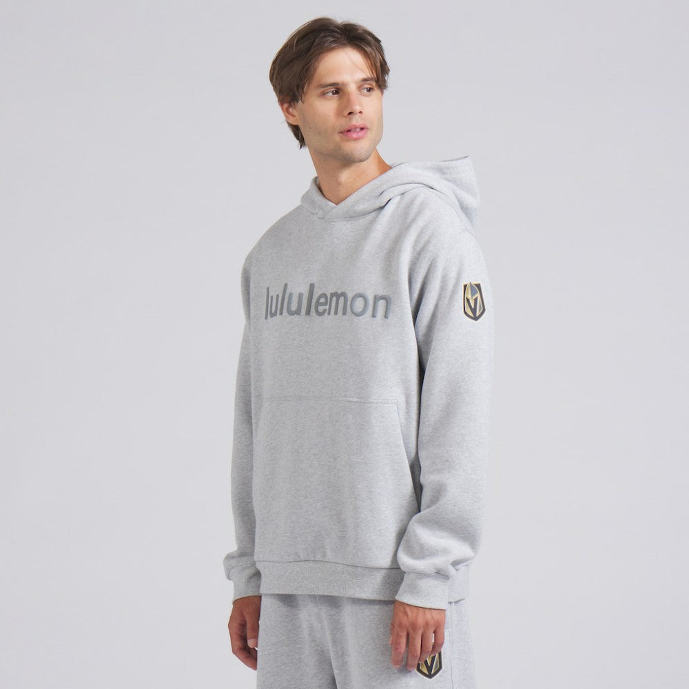 Vegas Golden Knights lululemon Steady State Pullover Hoodie - Heathered Silver Drop Hoodies