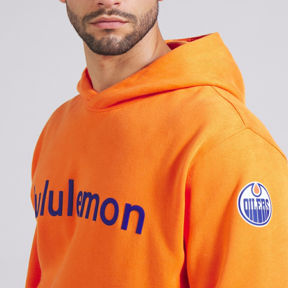 Edmonton Oilers lululemon Steady State Pullover Hoodie - Tiger Hoodies
