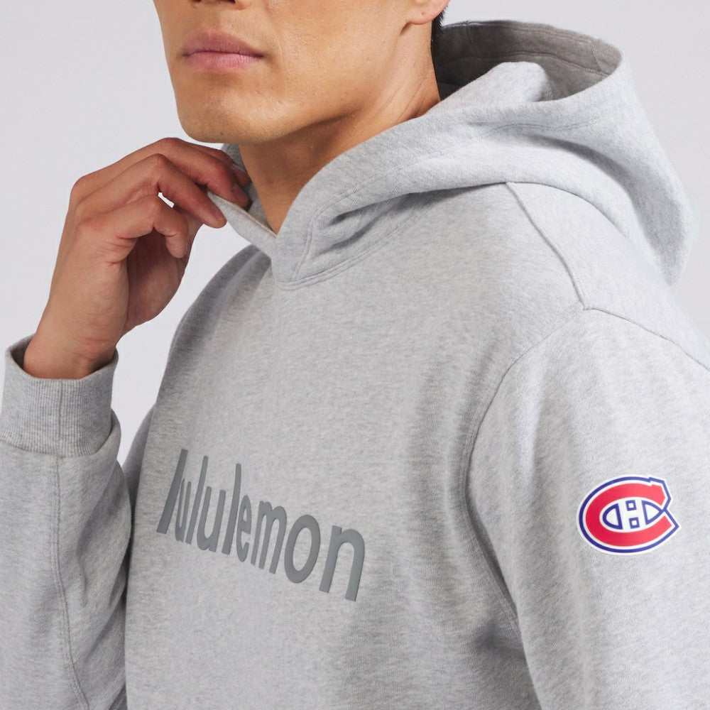 Montreal Canadiens lululemon Steady State Pullover Hoodie - Heathered Silver Drop Hoodies