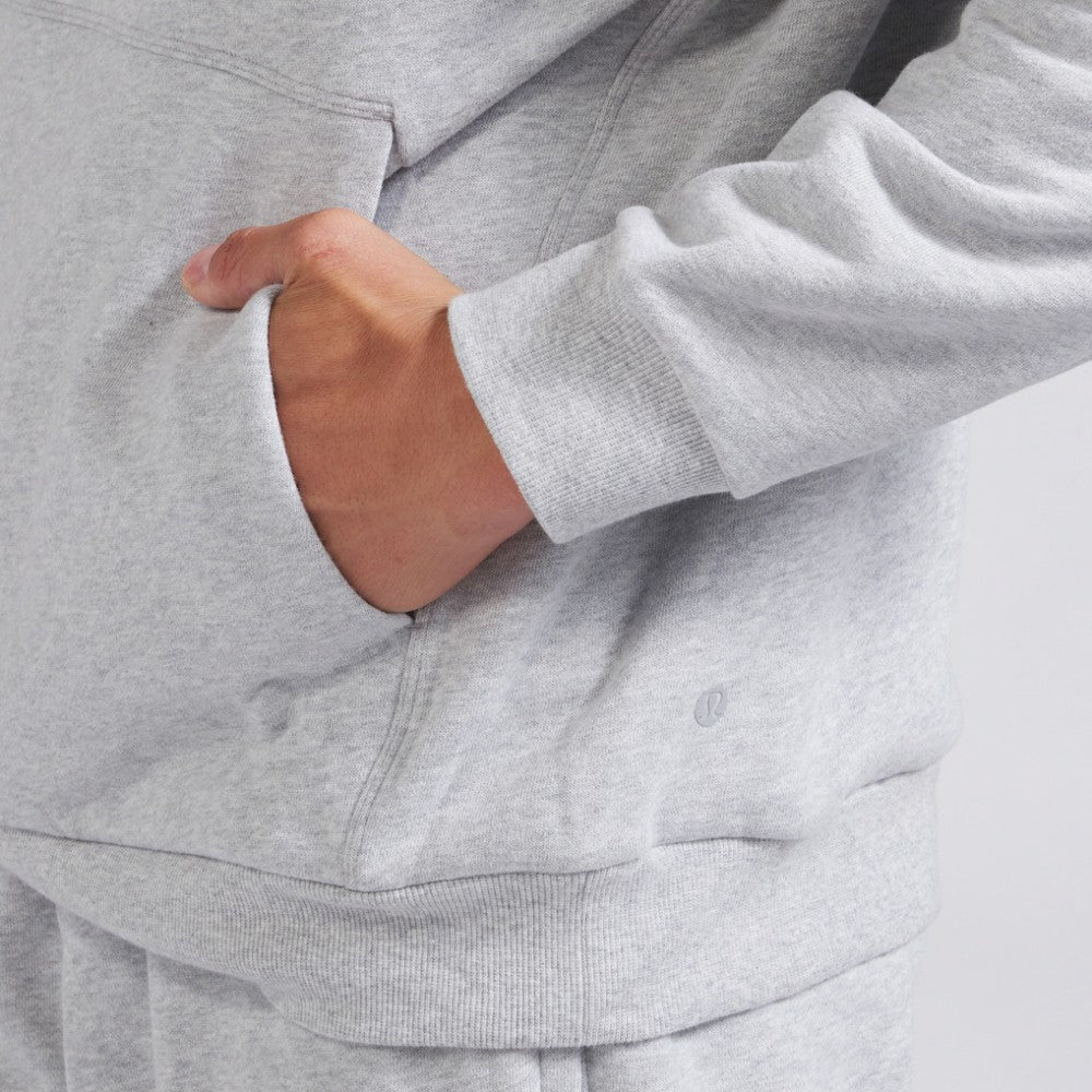 New York Rangers lululemon Steady State Pullover Hoodie - Heathered Silver Drop Hoodies