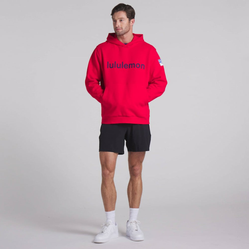 New York Rangers lululemon Steady State Pullover Hoodie - True Red Hoodies