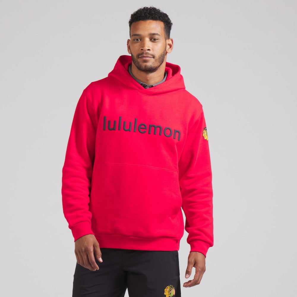 Chicago Blackhawks lululemon Steady State Pullover Hoodie - True Red Hoodies