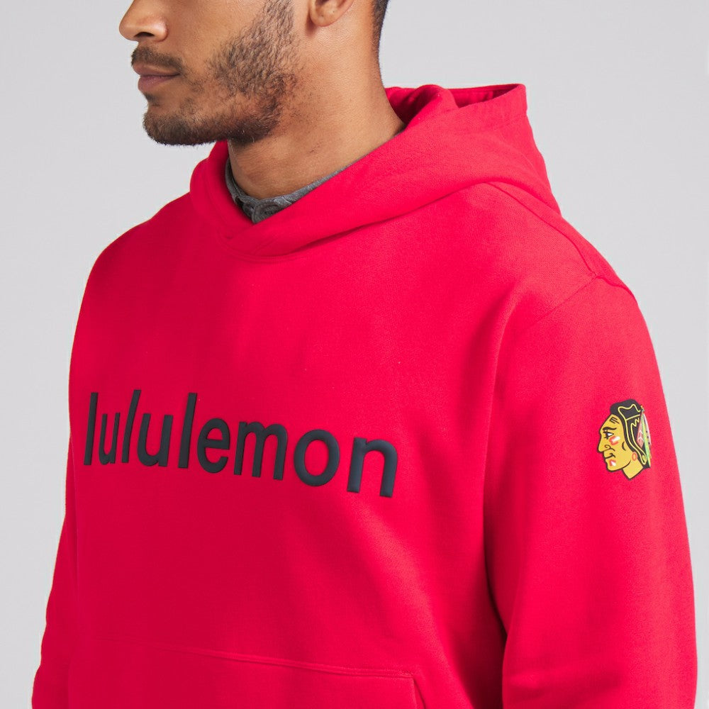 Chicago Blackhawks lululemon Steady State Pullover Hoodie - True Red Hoodies