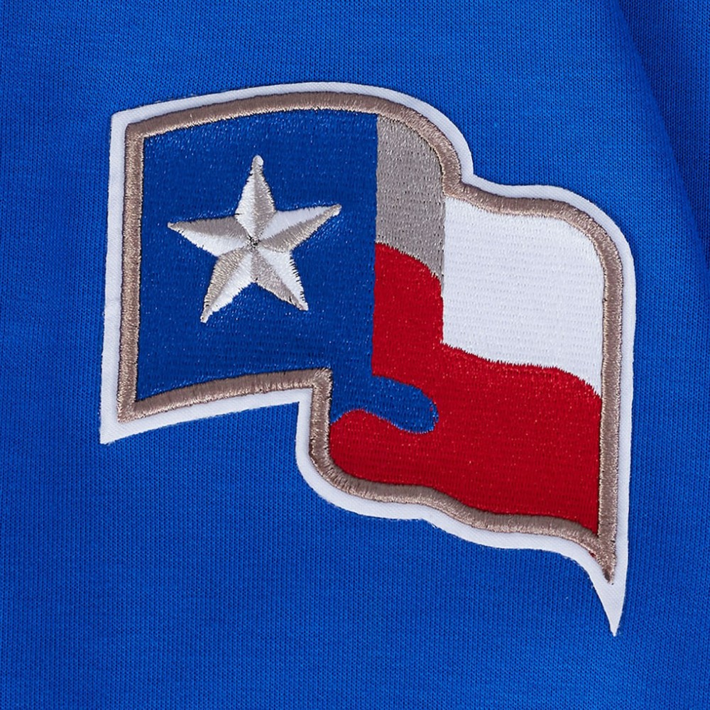 Texas Rangers Pro Standard Women's Game Day Classics Crewneck Pullover Sweatshirt Royal