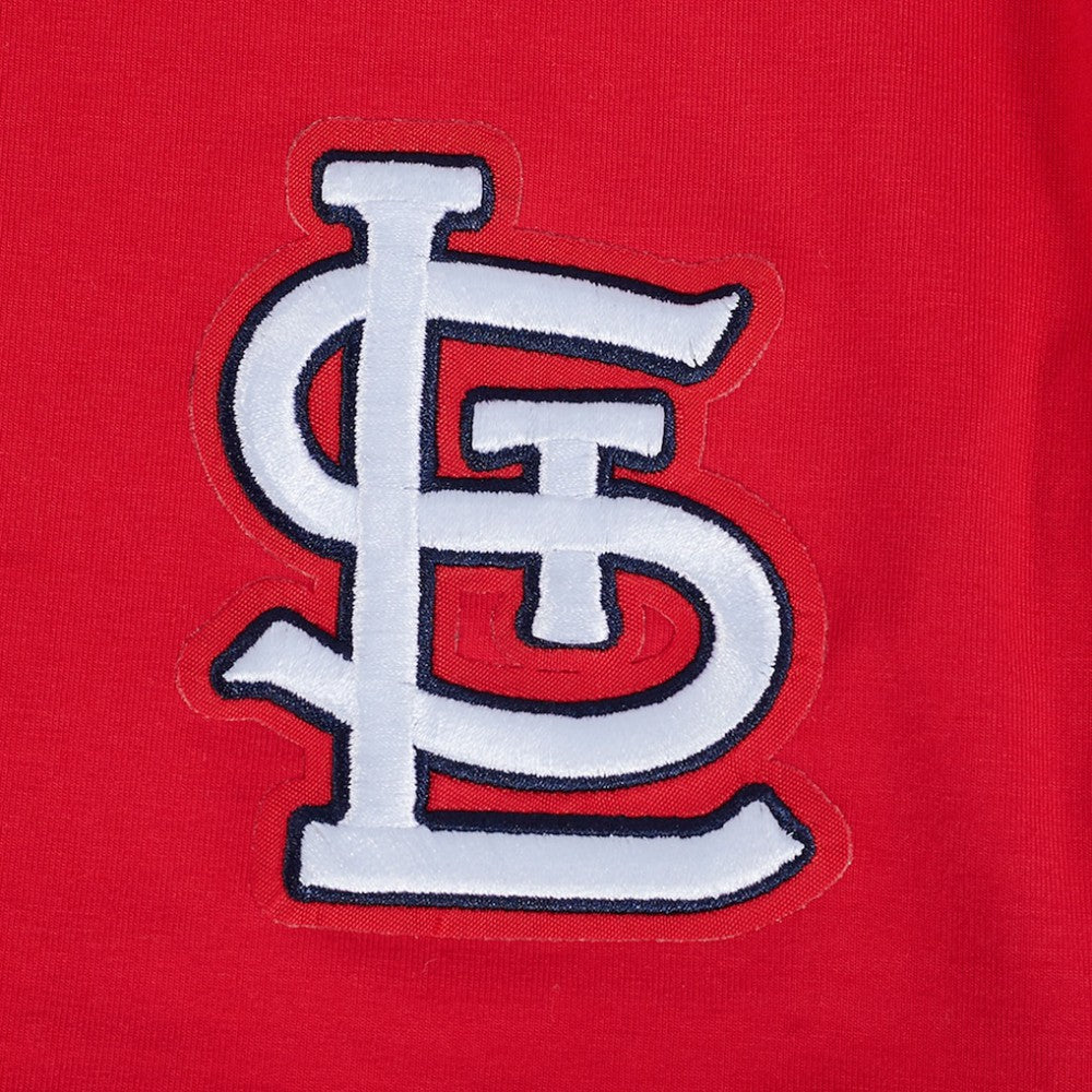 St. Louis Cardinals Pro Standard Women's Game Day Classics Baby Doll Cropped T-Shirt Red