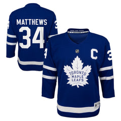 Auston Matthews Toronto Maple Leafs Youth Home Replica Player Jersey - Blue Jerseys