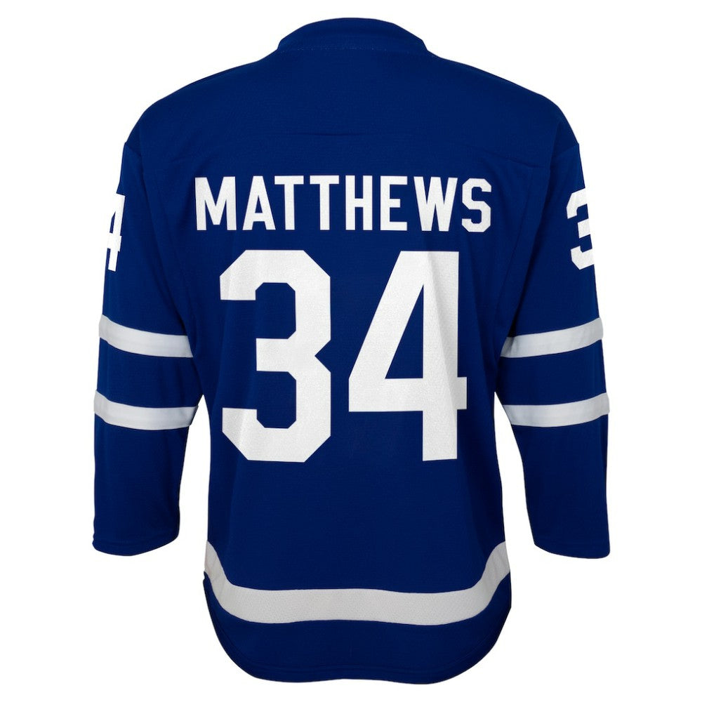 Auston Matthews Toronto Maple Leafs Youth Home Replica Player Jersey - Blue Jerseys