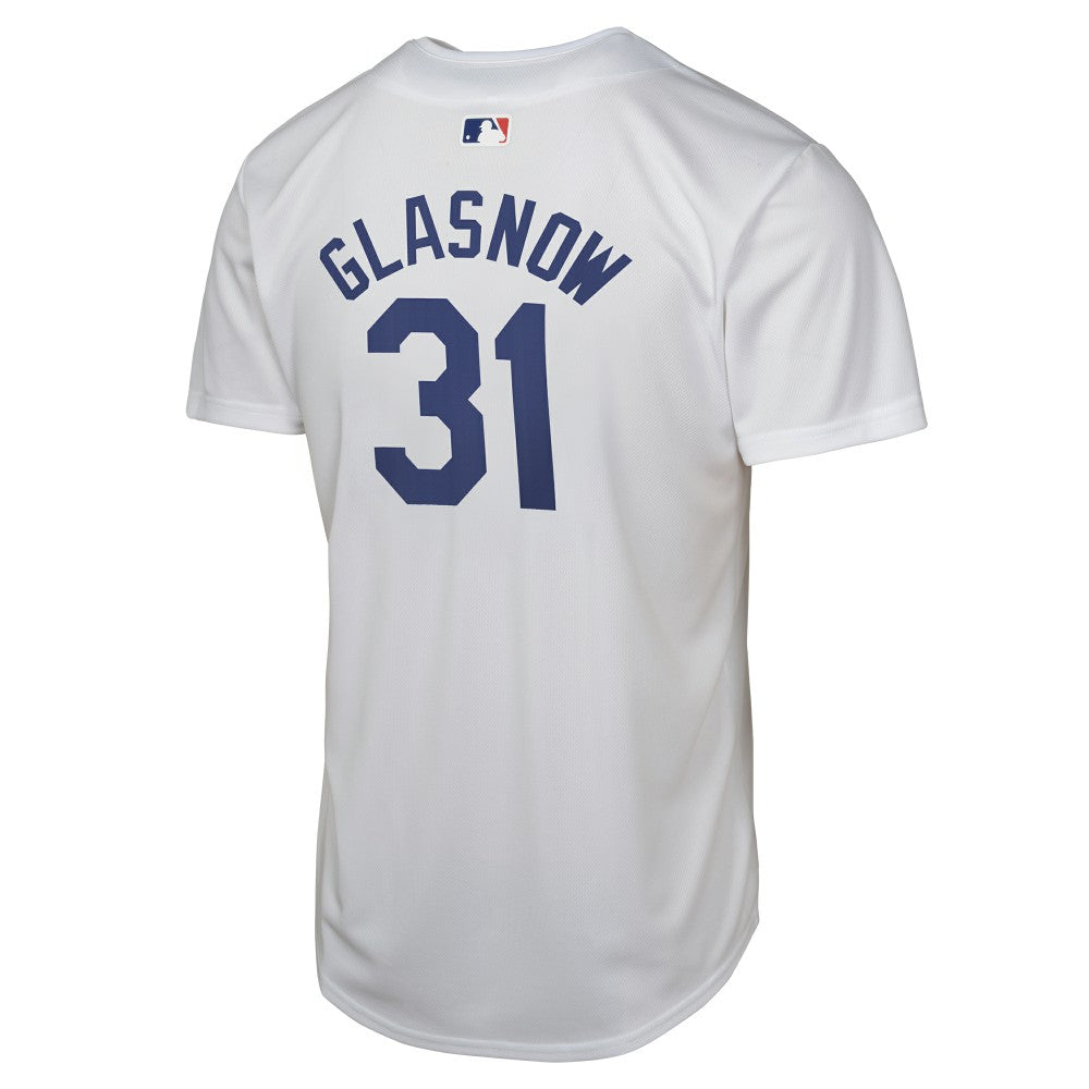 Tyler Glasnow Los Angeles Dodgers Youth Home Player Game Jersey White