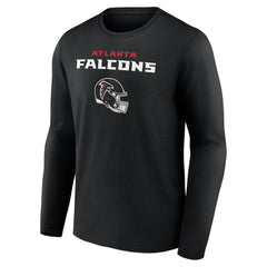 Michael Penix Jr. Atlanta Falcons Name & Number Team Wordmark Long Sleeve T-Shirt - Black sale