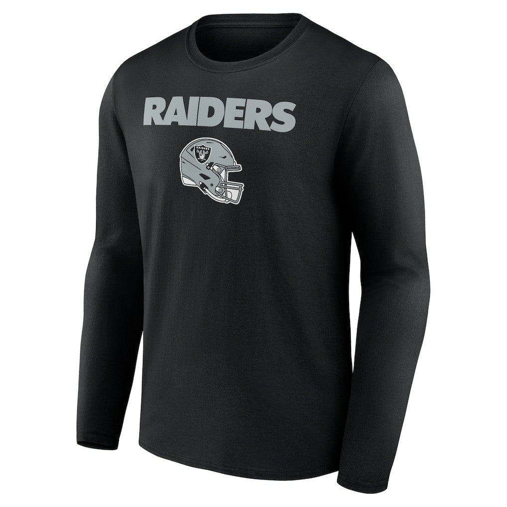 Brock Bowers Las Vegas Raiders Name & Number Team Wordmark Long Sleeve T-Shirt - Black discount