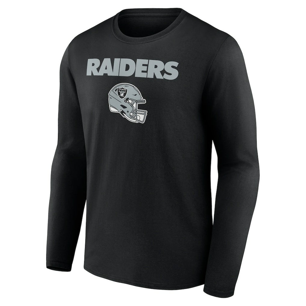 Brock Bowers Las Vegas Raiders Name & Number Team Wordmark Long Sleeve T-Shirt - Black discount