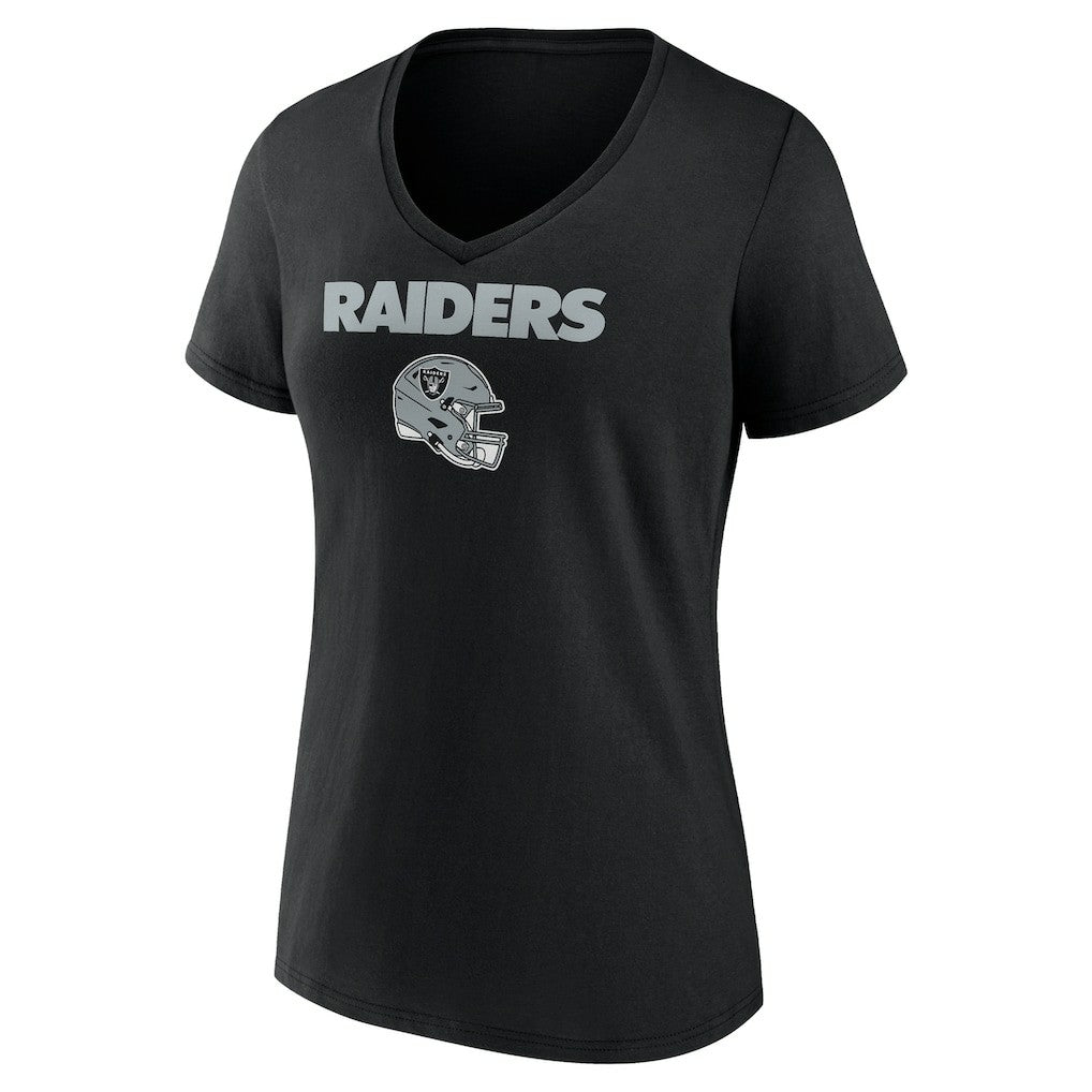Brock Bowers Las Vegas Raiders Women's Name & Number Team Wordmark V-Neck T-Shirt - Black online