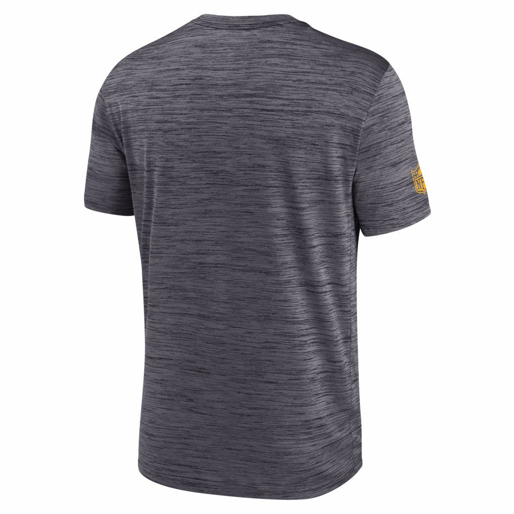 Pittsburgh Steelers Big & Tall Sideline Velocity Performance T-Shirt - Black cheap