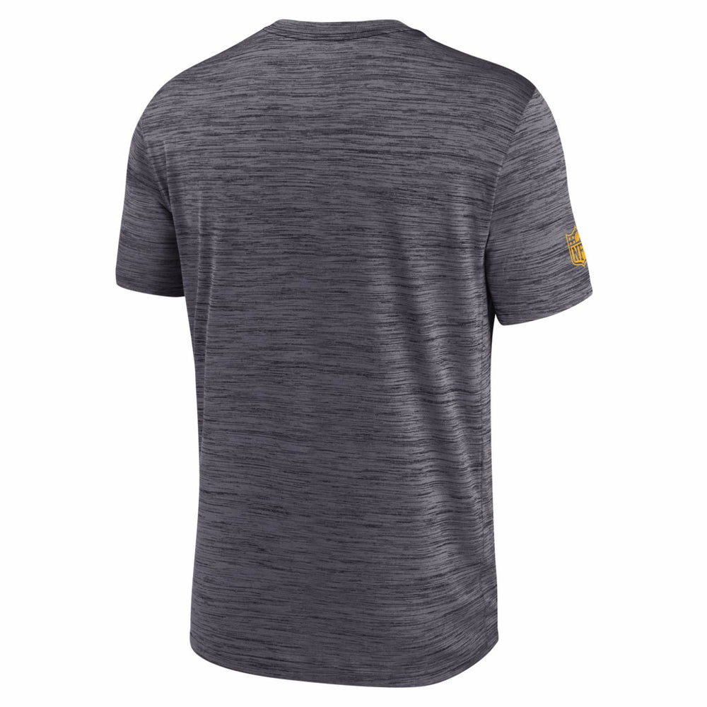 Pittsburgh Steelers Big & Tall Sideline Velocity Performance T-Shirt - Black cheap