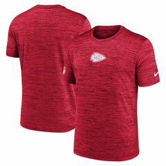 Kansas City Chiefs Big & Tall Sideline Velocity Performance T-Shirt - Red discount