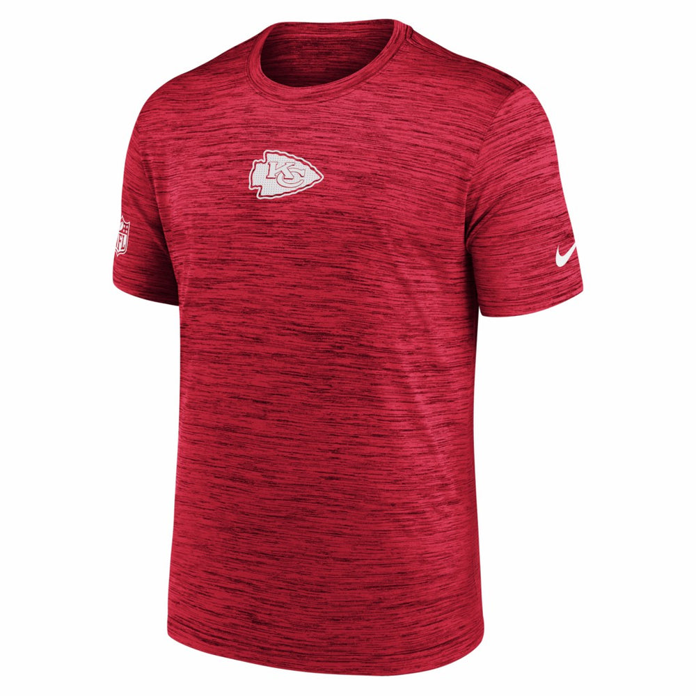 Kansas City Chiefs Big & Tall Sideline Velocity Performance T-Shirt - Red discount